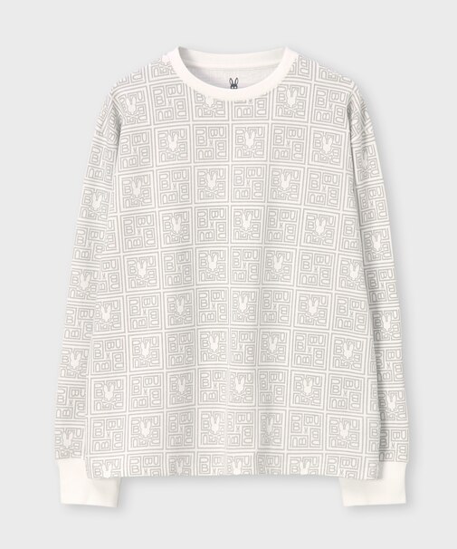 ジオメトリックPBモノグラム 　ロングスリーブTシャツ