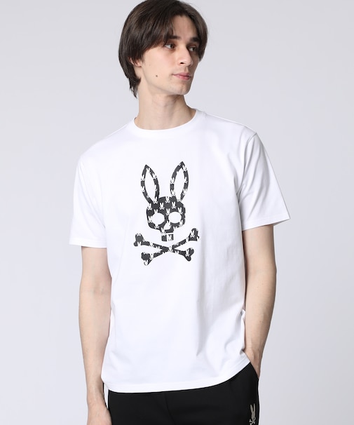 3DドットシルエットバニーTシャツ