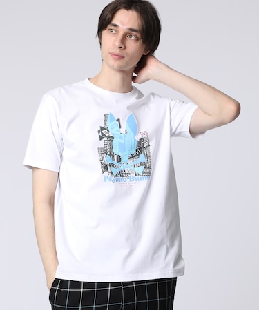 NYシティスケープ グラフィックTシャツ