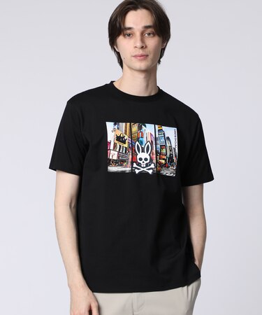 マンハッタン3DラバーロゴTシャツ