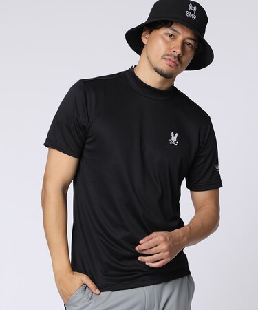[GOLF]ベーシックバニー　 モックネックTシャツ