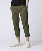 SOLOTEX ドライツイルスリムクロップドパンツ