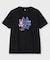 グラデーションBUNNY 　エンブロイダリーTシャツ