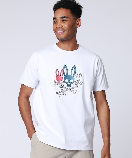 グラデーションBUNNY エンブロイダリーTシャツ
