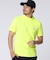 [GOLF]コントラストシグネチャーロゴ　 モックネックＴシャツ