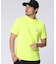 [GOLF]コントラストシグネチャーロゴ　 モックネックＴシャツ