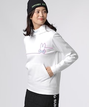 [GOLF][WOMEN]ラインモチーフ 裏起毛 　パーカ