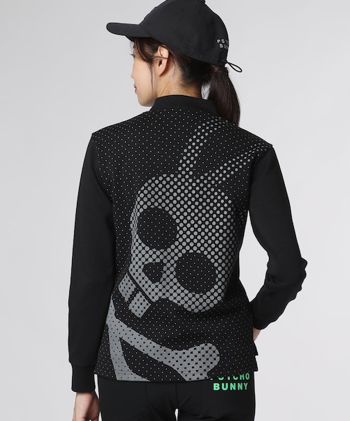 [GOLF][WOMEN]ハーフジップ 　長袖モックネック