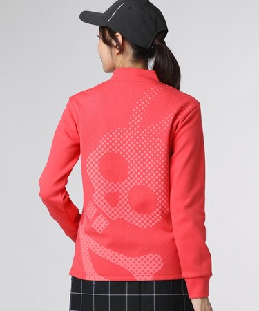 [GOLF][WOMEN]ハーフジップ 　長袖モックネック