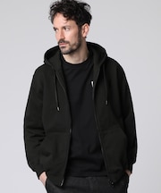 ビッグシルエットロゴ 　ジップパーカ