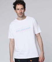 80's グラデーション ロゴ 　Tシャツ