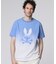 グラデーション シルエットバニー Tシャツ