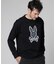 ロゴステッカーデザイン 　ロングスリーブTシャツ