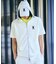 [GOLF]コントラストシグネチャーロゴ 半袖パーカ