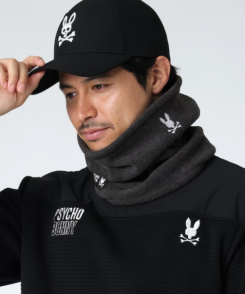 【公式】[GOLF] サーモフリース バニー刺繍 ロングネックウォーマー