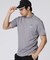 [GOLF]フラッグバニーロゴ メランジモックネックTシャツ
