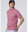 [GOLF]フラッグバニーロゴ メランジモックネックTシャツ