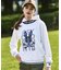 【公式】[GOLF][WOMEN]ネックジャガードロゴ　 ミックスプリントフーディ