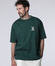 ワンポイント 　シルケットスムースＴシャツ