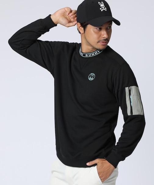 [GOLF]バニーマーク　クルーネックスウェットプルオーバー