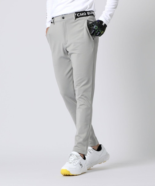 [GOLF]裏起毛 ジャガードフライス 　スウェットパンツ