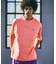 ファインメッシュ 　リラックスワンポイントロゴTシャツ