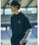 [GOLF]パイピングライン　 ナイロンショルダージップラグランTシャツ