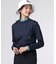 [GOLF][WOMEN]フォントジャガード 　モックネック