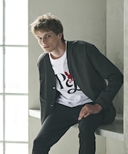 ロングスリーブ 　クロスオーバーロゴTシャツ