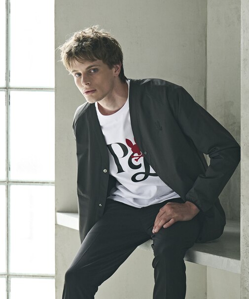 ロングスリーブ クロスオーバーロゴTシャツ
