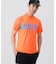 [GOLF]チェッカーロゴ 　半袖モックネック 　Tシャツ