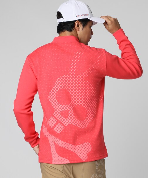 [GOLF]ハーフジップ 　長袖モックネック