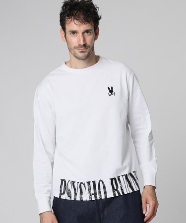 グランジロゴ 　ロングスリーブTシャツ