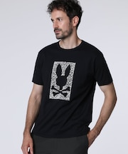 テクスチャーシルエットバニー 　Tシャツ
