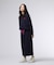 [WOMEN]フーデッド ロングワンピース