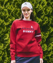 [GOLF][WOMEN]トリコロール 　ジャガードニット