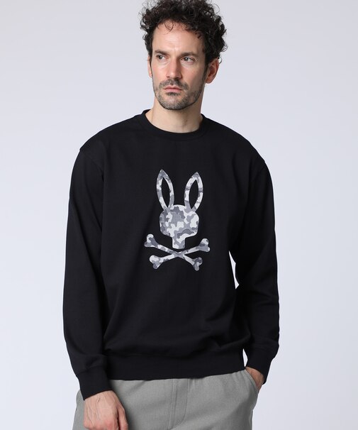 ヒートカット迷彩ロゴ　 ロングスリーブTシャツ