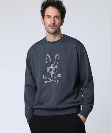 ヒートカット迷彩ロゴ ロングスリーブTシャツ