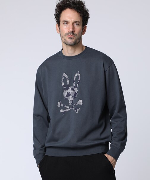 ヒートカット迷彩ロゴ ロングスリーブTシャツ