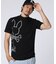 [GOLF]アウトライン2BUNNY 　ドライメッシュモックネックTシャツ