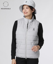 [GOLF][WOMEN]ストレッチタフタ 　リバーシブルベスト