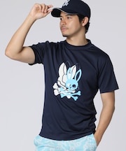 [GOLF]3レイヤーバニー モックネックTシャツ