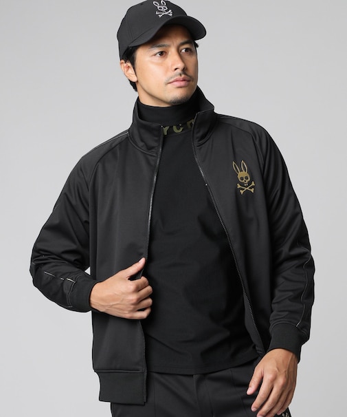 [GOLF]メタリックバニー 　スタンドカラーブルゾン