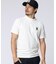 [GOLF]コントラストシグネチャーロゴ　 モックネックＴシャツ