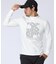 [GOLF]オリジナル総柄アートワーク 　モックネックＴシャツ
