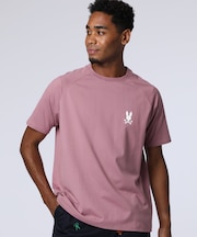 ラバーバックロゴ　ラグランスリーブTシャツ