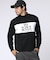 [GOLF]モダングラフィック 　バイカラーモックネックTシャツ