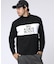 [GOLF]モダングラフィック 　バイカラーモックネックTシャツ