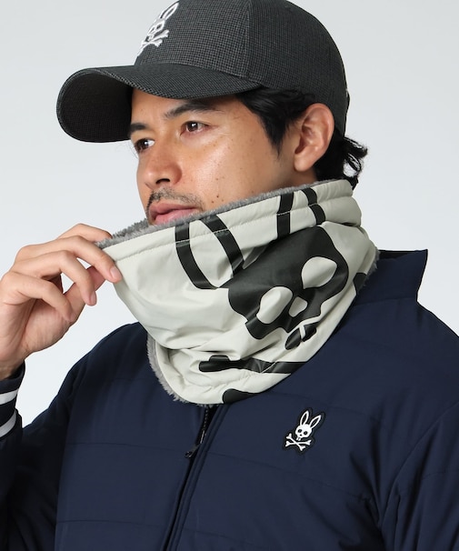 【公式】[GOLF]タフタボア裏起毛 　ビッグロゴネックゲイター