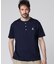 シルケットスムース ヘンリーネック 　Tシャツ